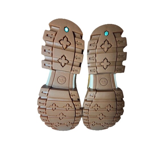 TIMBERLAND BOOT SANDALS Size 9.5 EVERLEIGH GLADIATOR TB0A634M754 NEW TIMBS WOMEN - Picture 4 of 16